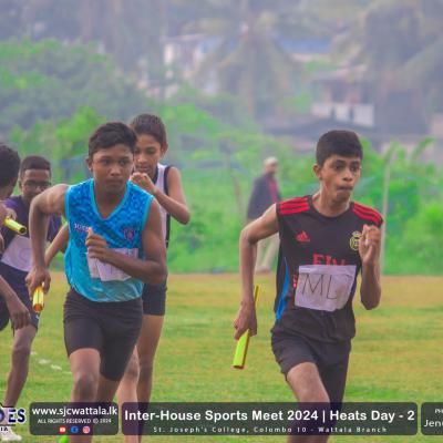 Inter House Sports Meet 2024 Heats - Day 02