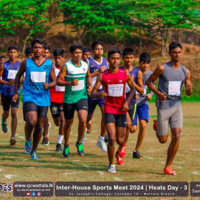 Inter House Sports Meet 2024 Heats - Day 03