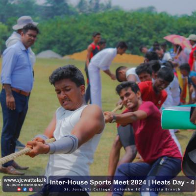 Inter House Sports Meet 2024 Heats - Day 04