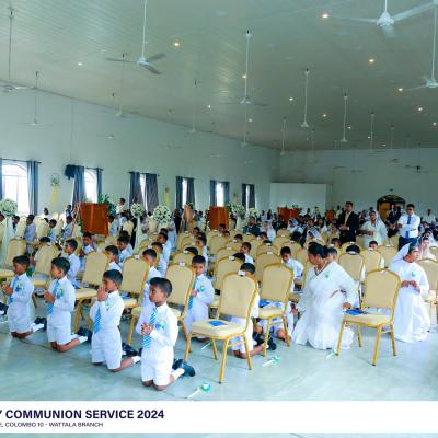 First Holy Communion Service 2024