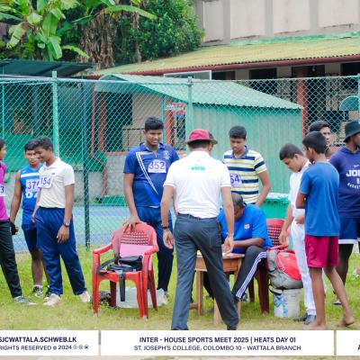 Sports Meet 2025: Heats and Finals - Day 1